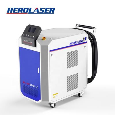 Handheld Laser Rust Cleaning Machine , 2000w Laser Rust Removal Machine Purple Horn
